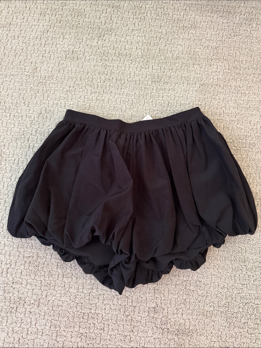Zara Black Bubble Skort